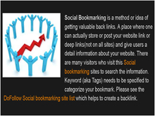Social Bookmarking-Meaning